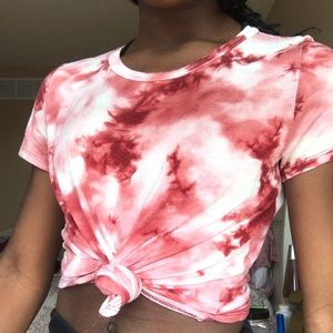 Charlotte Russe tie dye t-shirt.